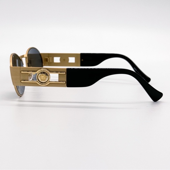 NEW VERSACE VE2264 1002/87 UNISEX SUNGLASSES MOD 2264 1002/87 OVAL VE2264 100287 - Picture 7 of 12